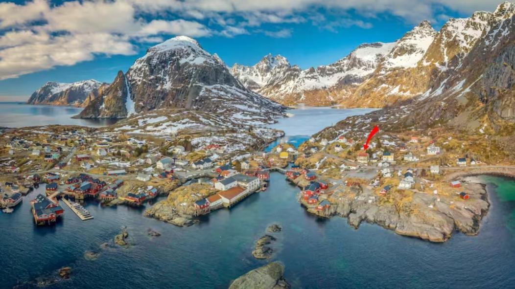 A, The Far End Of Lofoten, Top Apartment. Sorvagen Exterior photo